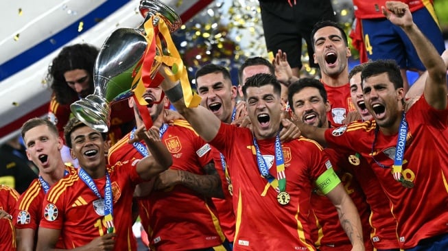 Timnas Spanyol Juara Euro 2024