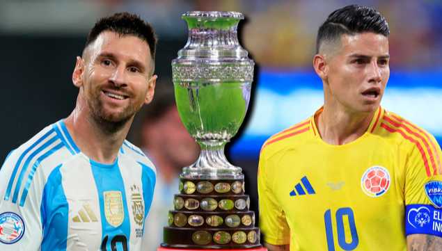 Timnas Argentina vs Kolombia di Final Copa America 2024